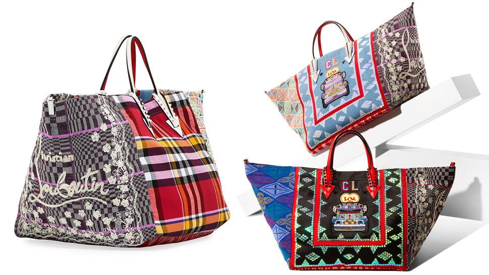 Christian Louboutin bags feature Philippine T’nalak Cloth