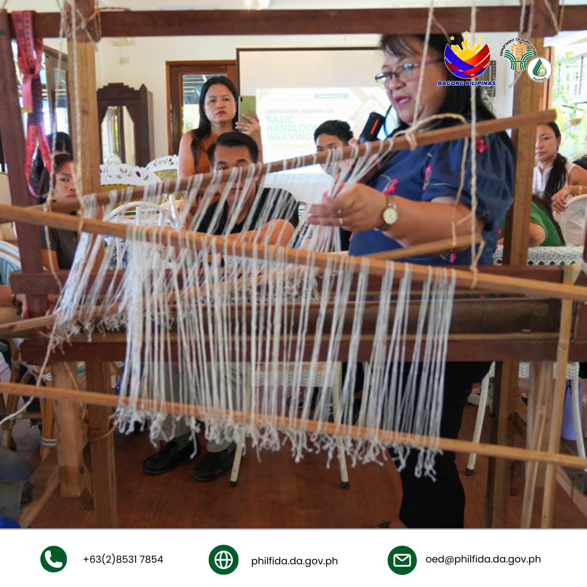 Orientation Training on Basic Handloom Weaving for the Eco Sustainability Foundation 4