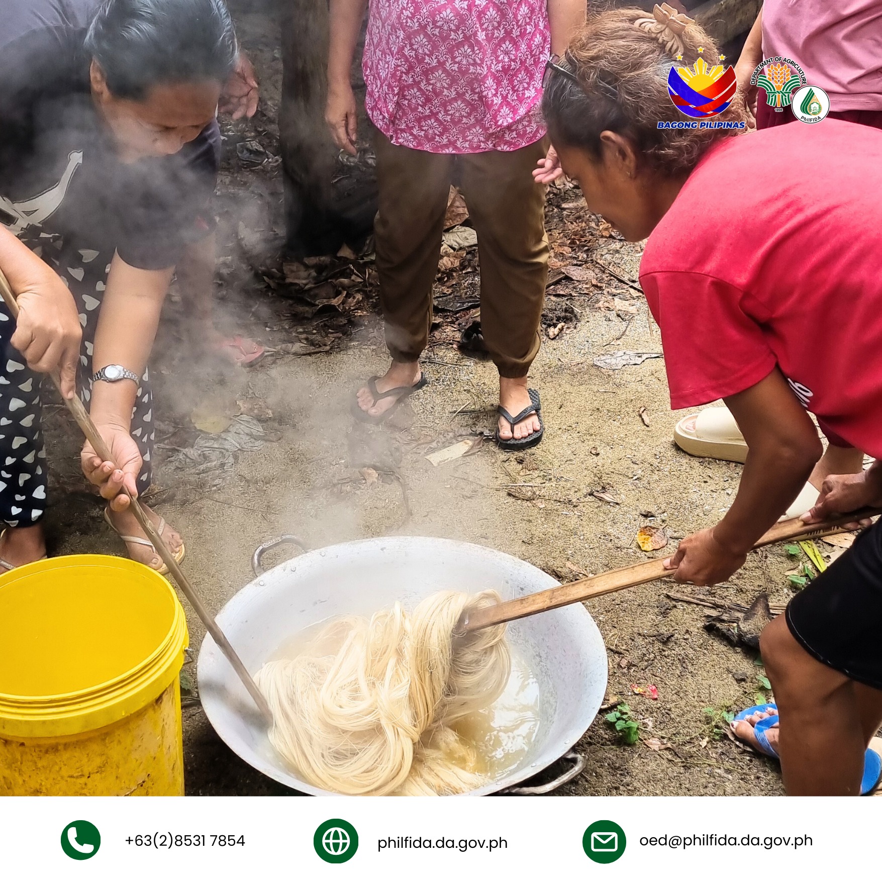 PhilFIDA Conducts Abaca Bleaching and Twine Making Training for Sto. Domingo Weavers 2