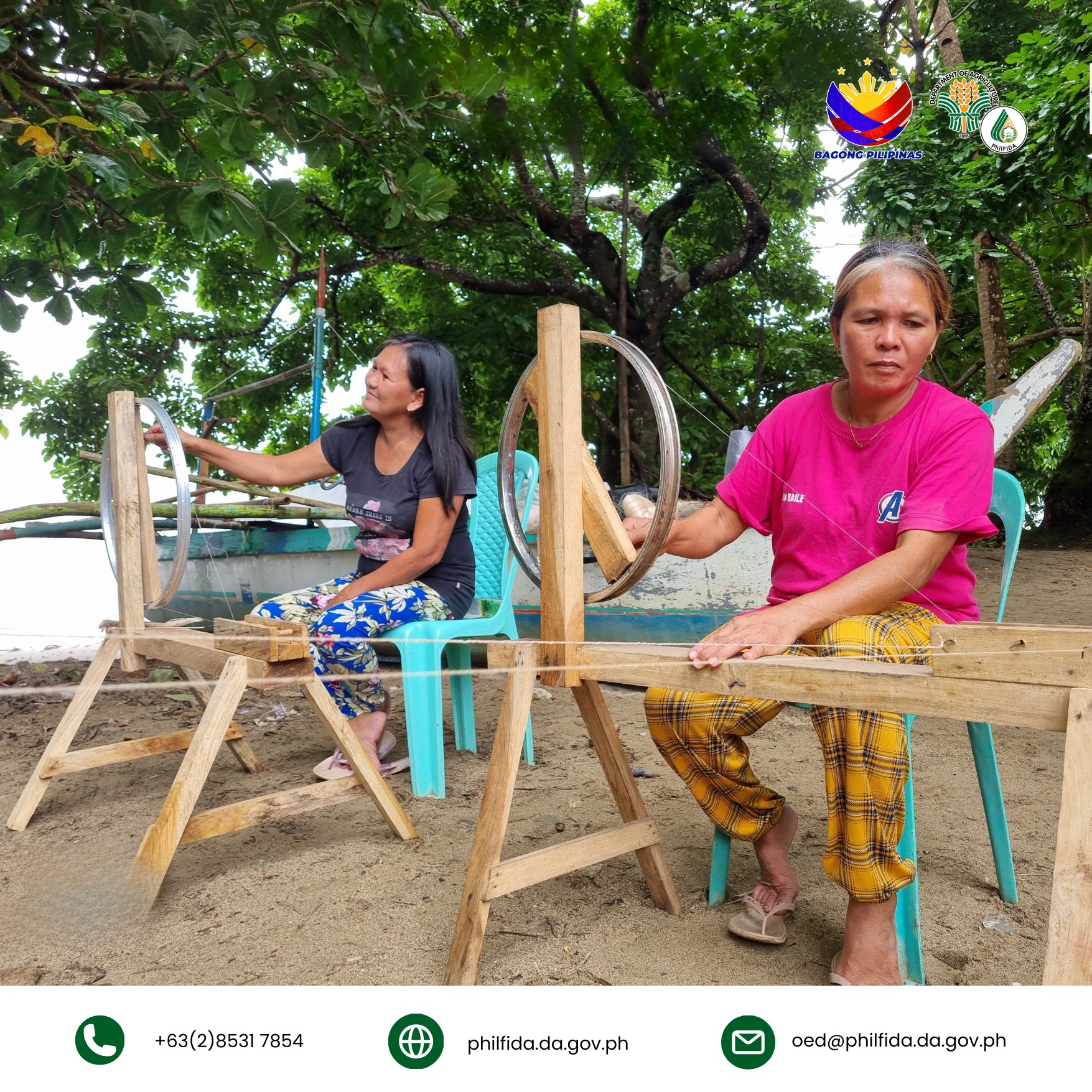 PhilFIDA Conducts Abaca Bleaching and Twine Making Training for Sto. Domingo Weavers 3