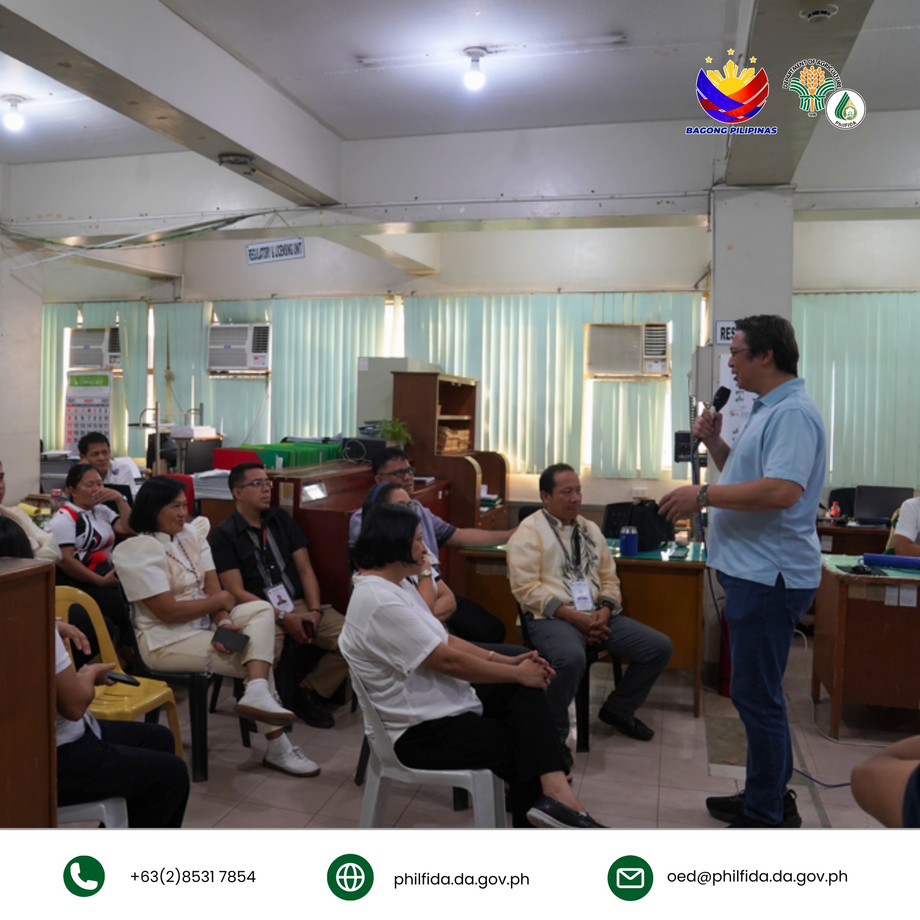PhilFIDA Executive Director Visits PhilFIDA Regional Office XI in Davao City 3