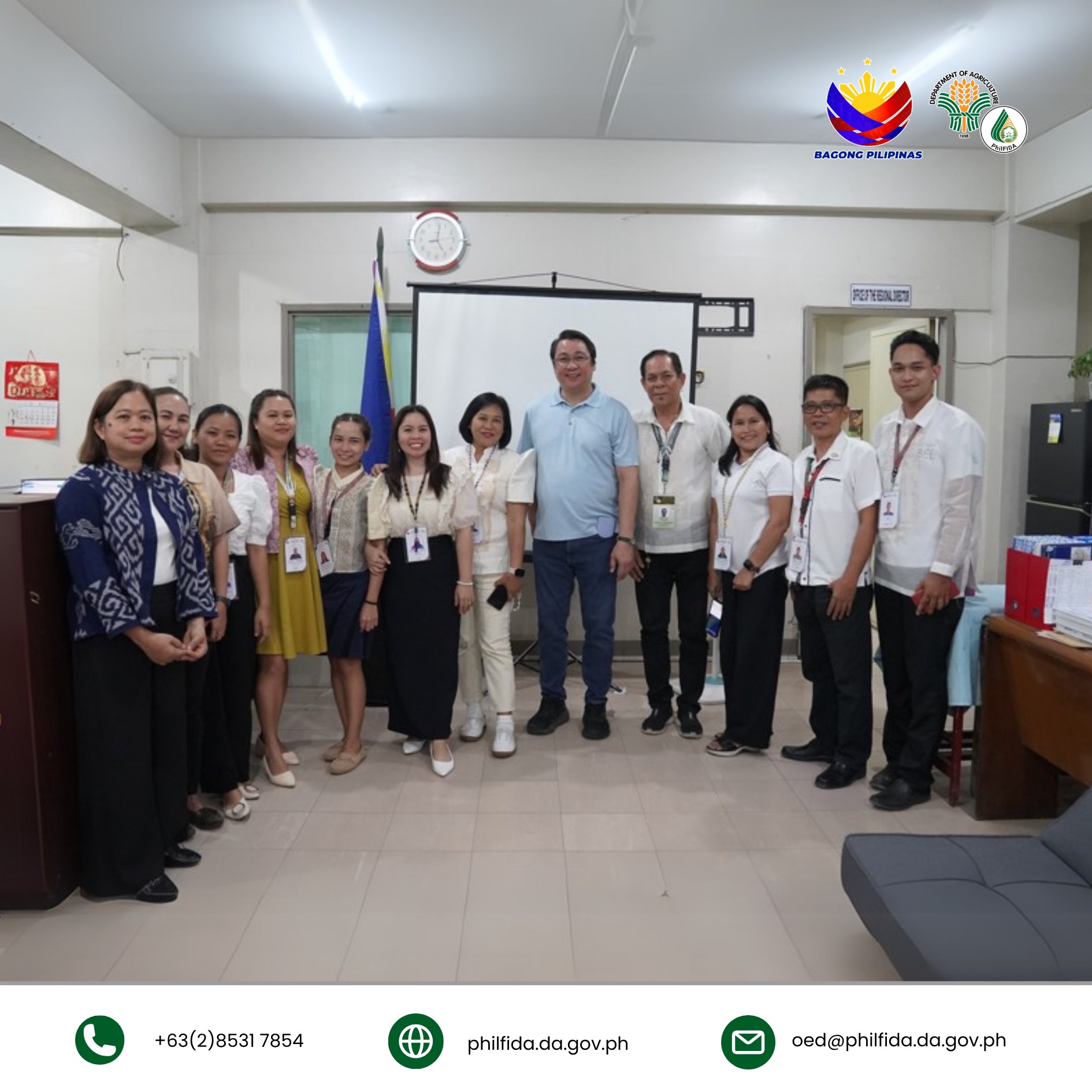 PhilFIDA Executive Director Visits PhilFIDA Regional Office XI in Davao City 4