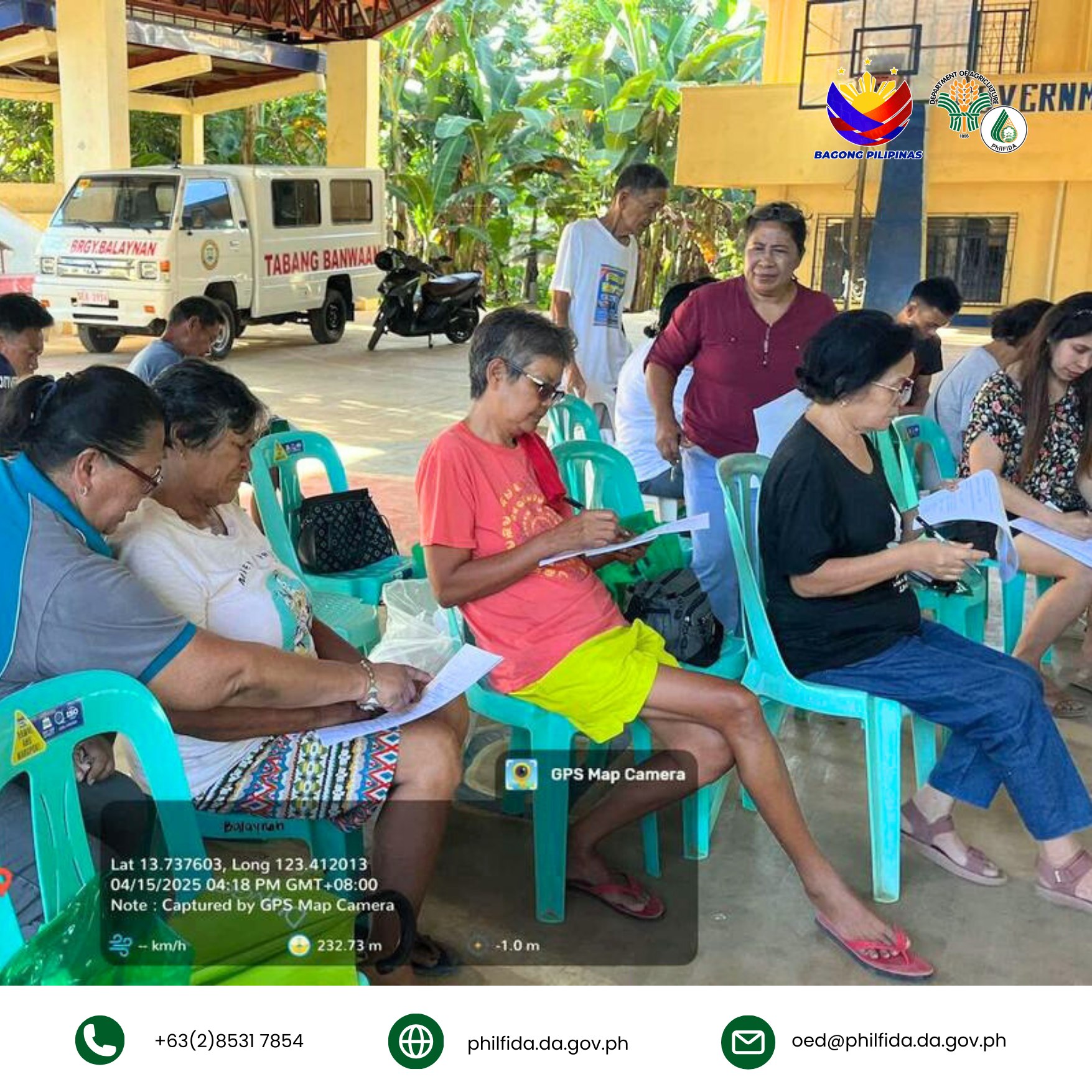 PhilFIDA Launches Climate-Smart Farmers' Field School on Abaca Prduction in Goa, Camarines Sur 2