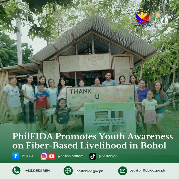 PhilFIDA Promotes Youth Awareness on Fiber-Based Livelihood in Bohol 1