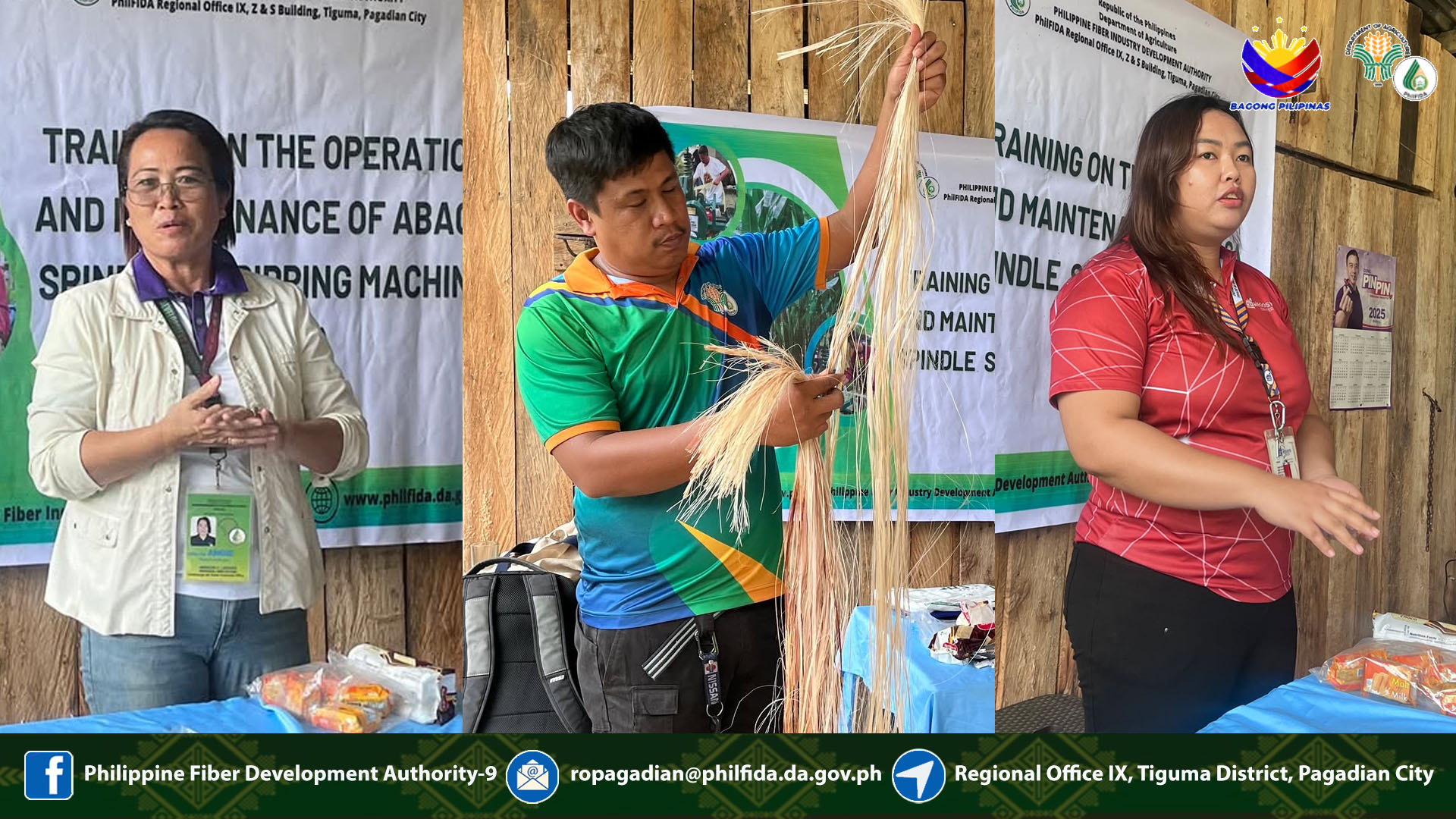 PhilFIDA Zamboanga del Norte COnducts Training on the Operation and Maintenance of Abaca Spindle Stripping Machines (ASSM) 3