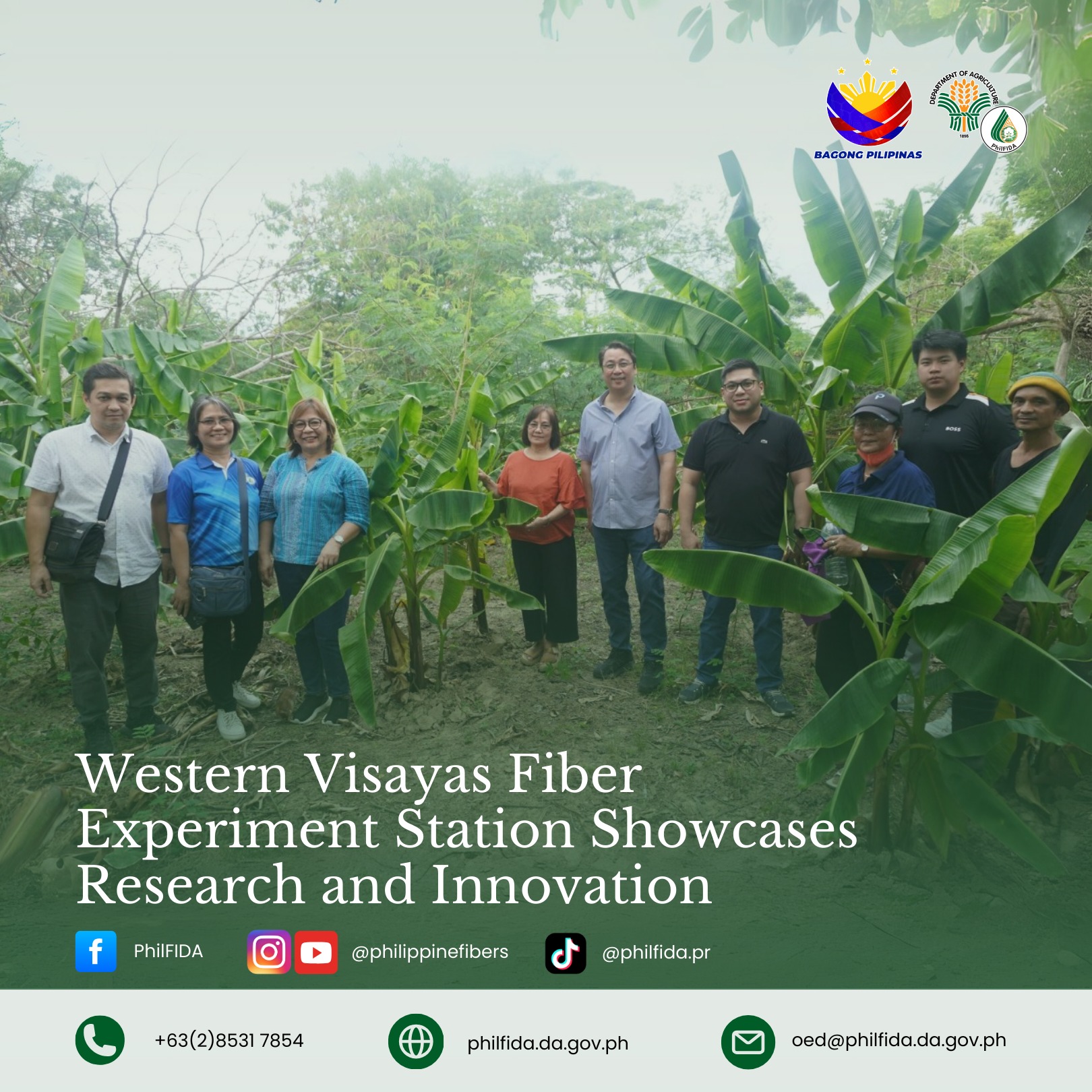 Western Visayas Fiber Experiment Station Showcases Research and Innovation