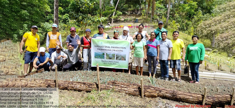 PhilFIDA RO VII Conducted a Two-Day Training on Sisal Production Technology in Bohol