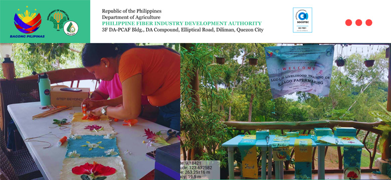 PhilFIDA Conducts 3-Day LGU-Led Livelihood Training on Salago Handmade Paper Making in Siquijor