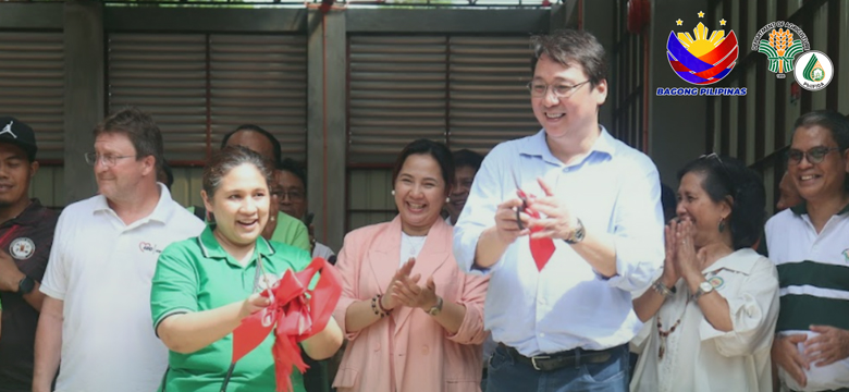 PhilFIDA Exec. Dir. represents DA Sec. at the Grand Opening of Renewable Energy-based Abaca Processing Facilities in Sibagat, Agusan del Sur