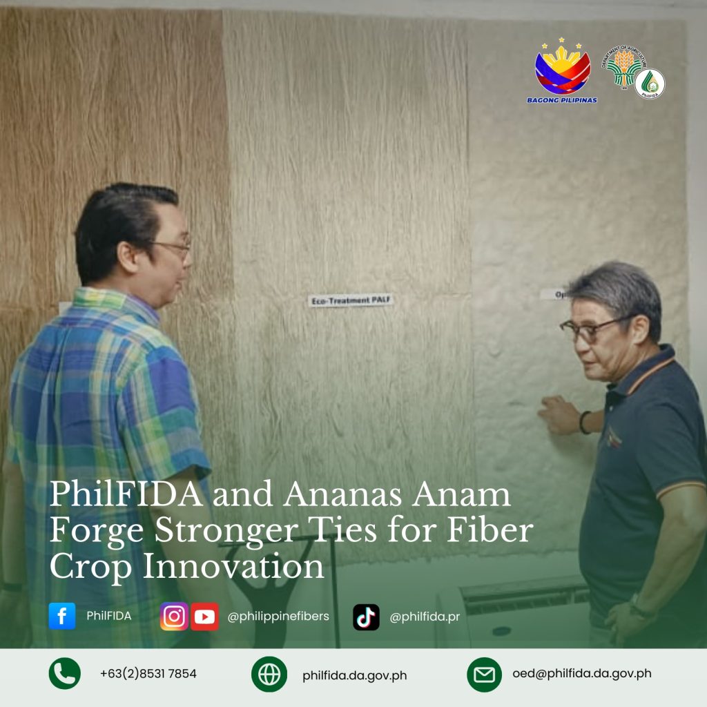 PhilFIDA and Ananas Anam Forge Stronger Ties for Fiber Crop Innovation