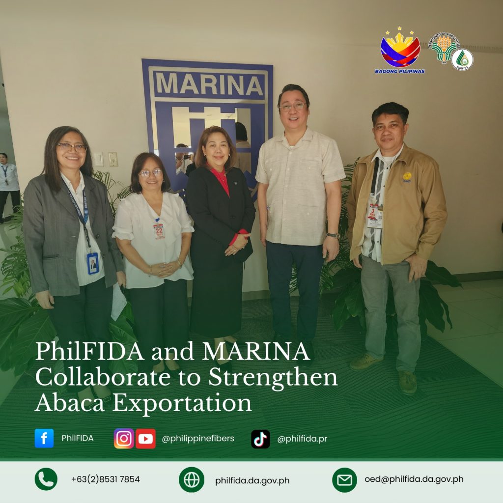 PhilFIDA and MARINA Collaborate to Strengthen Abaca Exportation