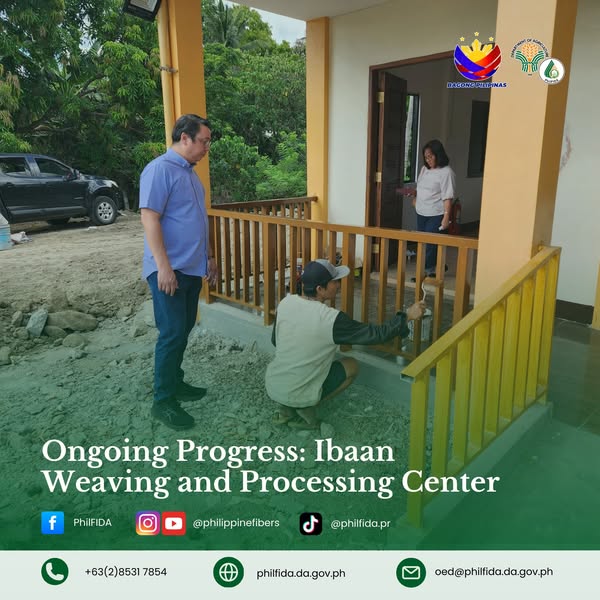 Ongoing Progress: Ibaan Weaving and Processing Center