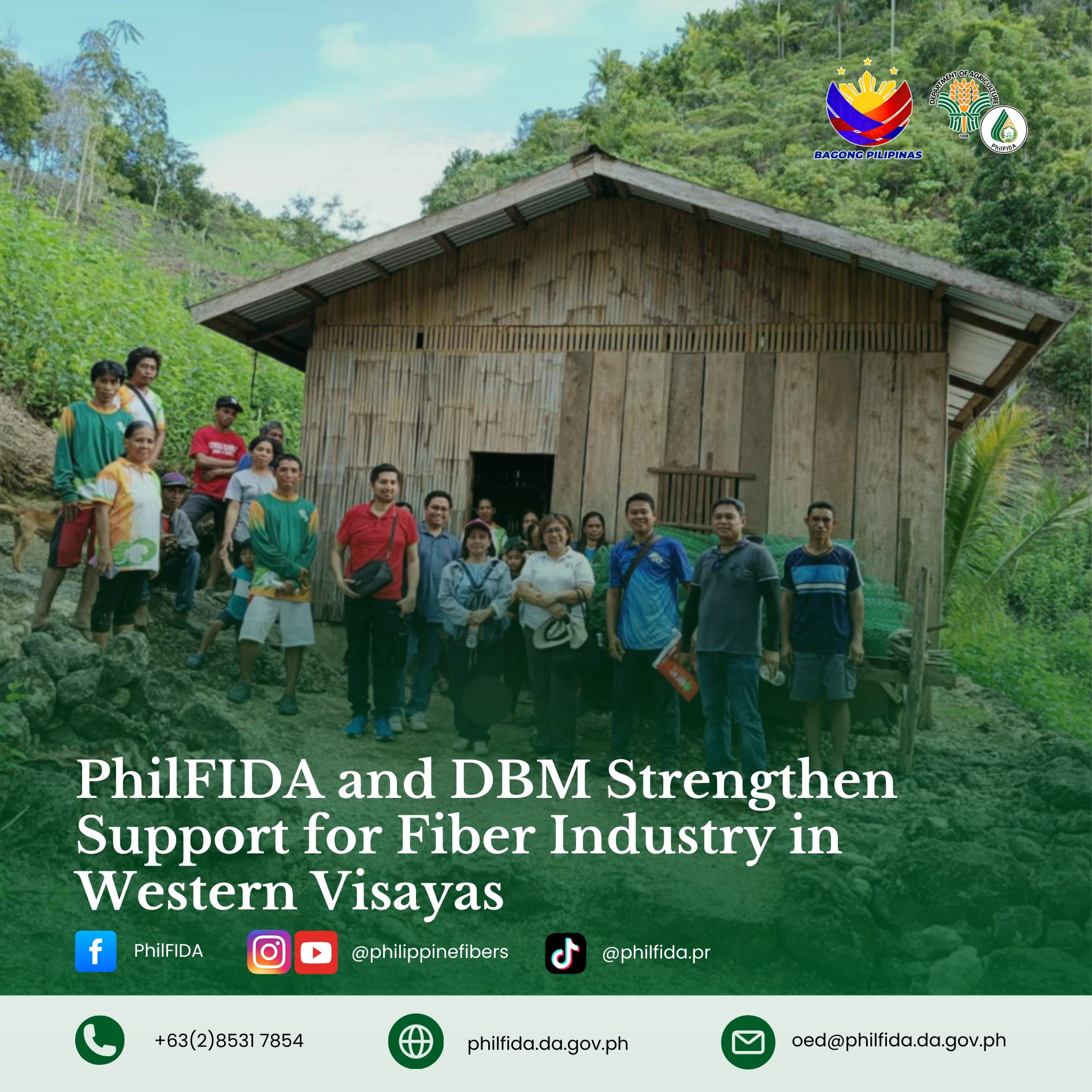 PhilFIDA and DBM Strengthen Support for Fiber Industry in Western Visayas