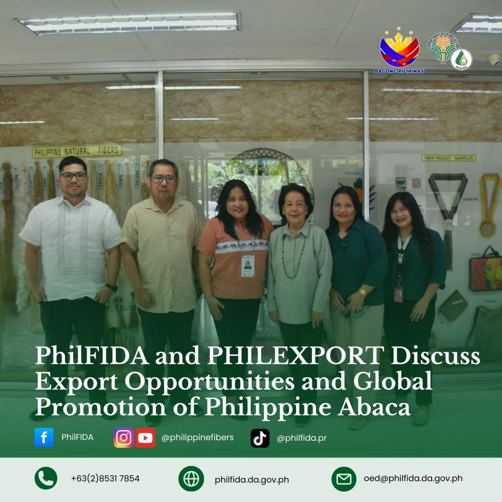 PhilFIDA and PHILEXPORT Discuss Export Opportunities and Global Promotion of Philippine Abaca