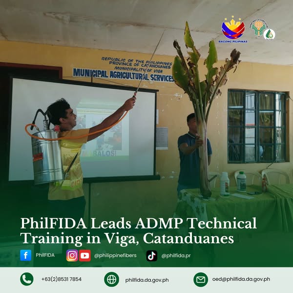 PhilFIDA Leads ADMP Technical Training in Viga, Catanduanes