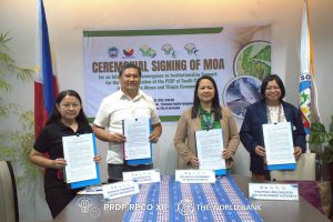 Ceremonial Signing of MOA for an Inter-Agency Convergence to Institutionalize Support for the Implementation of the Provincial Commodity Investment Plan (PCIP) of South Cotabato in Support to Abaca and Tilapia Commodity