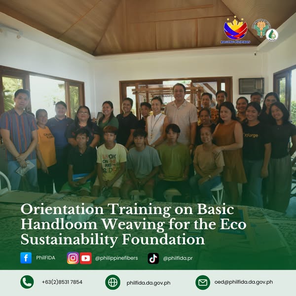 Orientation Training on Basic Handloom Weaving for the Eco Sustainability Foundation