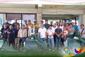 Training on Basic Operation and Maintenance of Abaca Spindle Stripping Machine