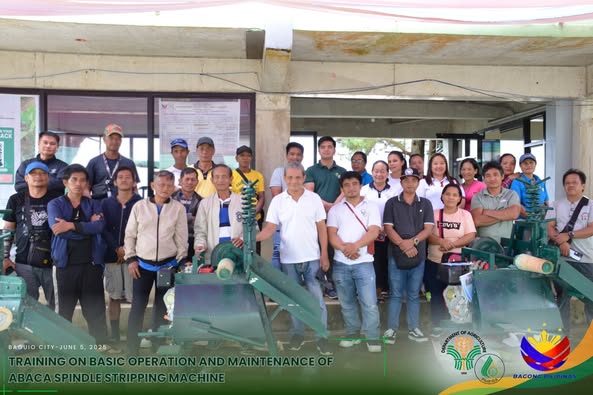 Training on Basic Operation and Maintenance of Abaca Spindle Stripping Machine